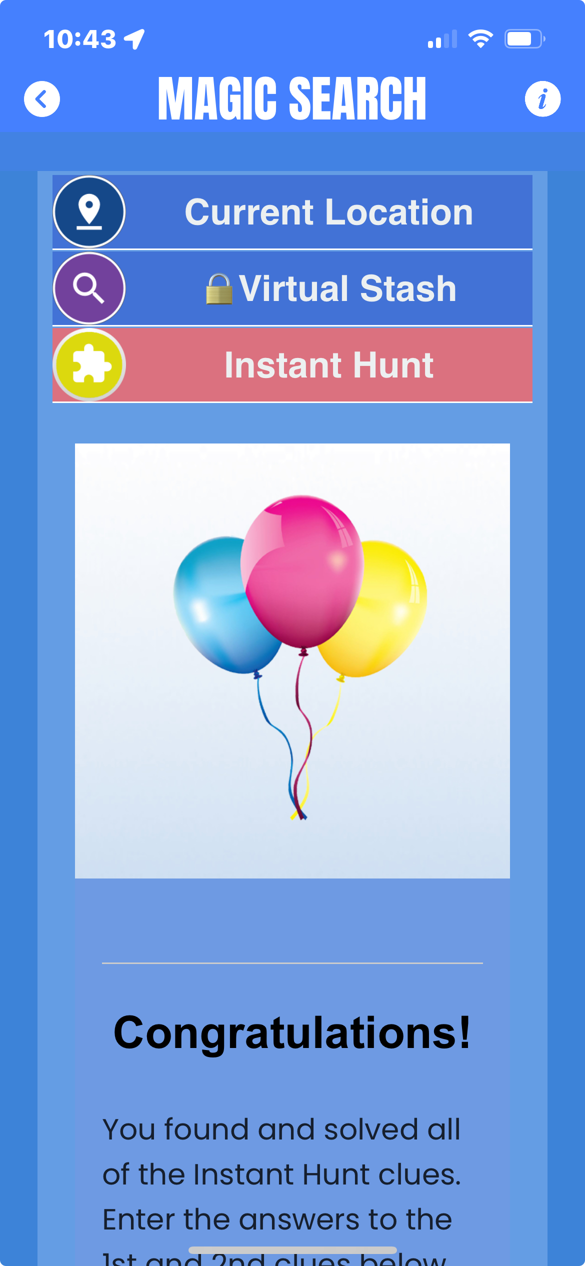 INSTANT HUNTS